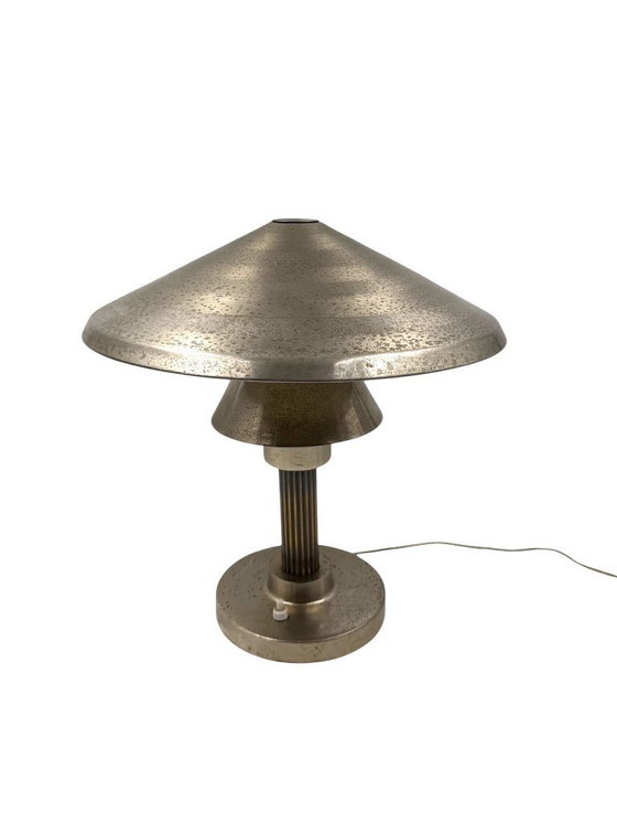 Image 1 of Lampe de table Art Déco, Philips Milano Italie circa 1930