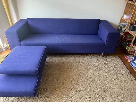 Image 1 of Divano a 3 posti Design on Stock Hopper, colore viola.