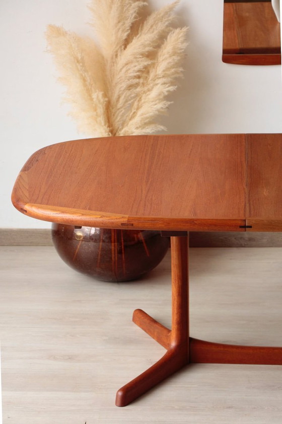 Image 1 of Vintage Dyrlund Teak Dining Table – The Excellence of Danish Design