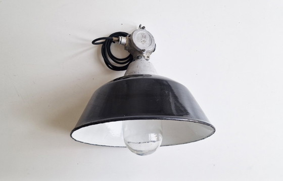 Image 1 of 2 lampade industriali originali - anni '50, design industriale