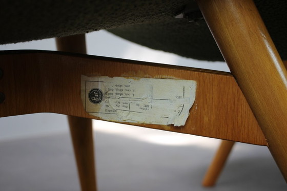 Image 1 of Juego de 2 sillones de mediados de siglo, Miroslav Navrátil, Años 50, Checoslovaquia