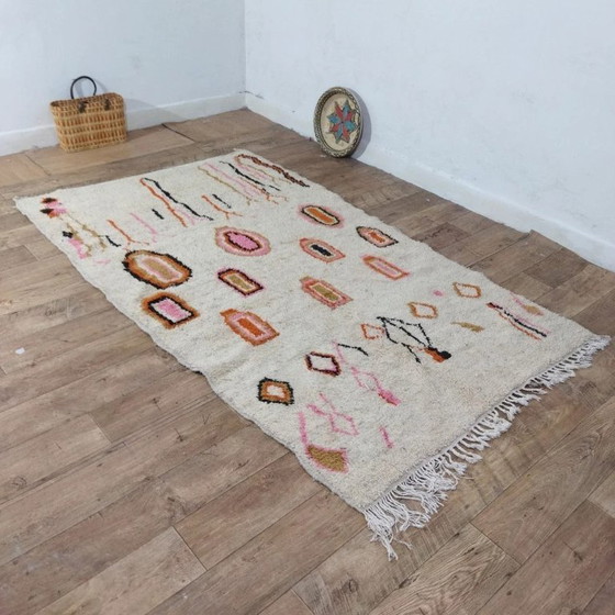 Image 1 of Tappeto in lana Azilal – Arte berbera fatta a mano (232×135 cm)