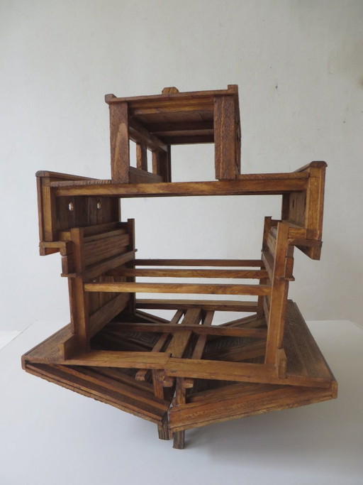 Eric van Solm - 'Frammento' – beeldhouwkunst, Wood, Hedendaags (photo 2 of 8)