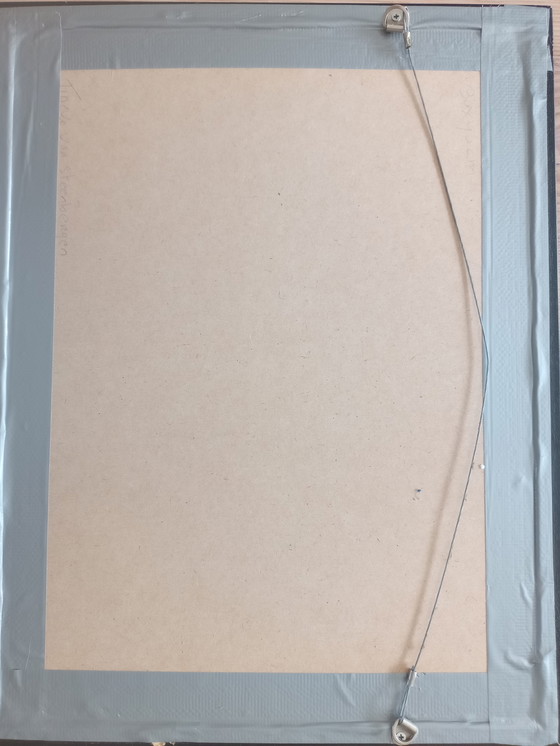 Image 1 of Dessin au pastel "Fille" de T. van Steenbergen