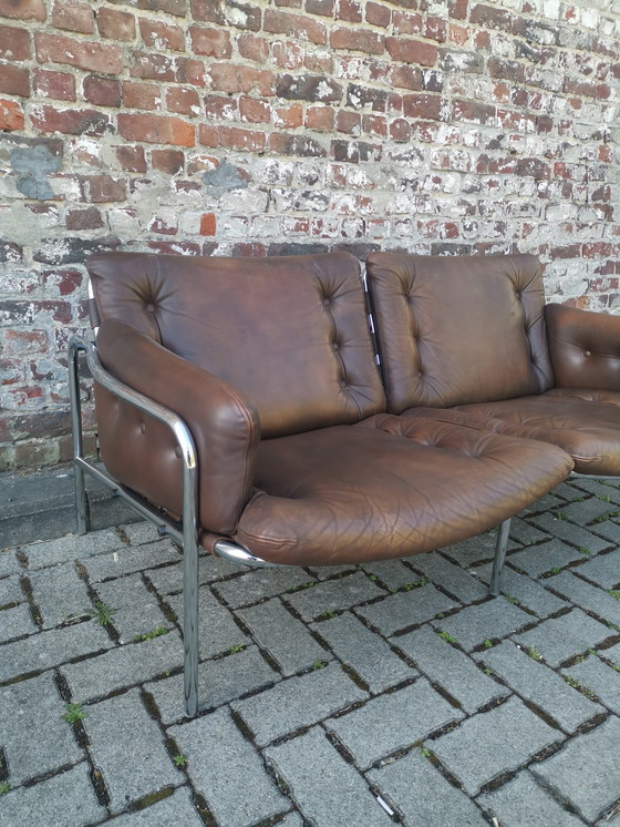 Image 1 of Divano in pelle Osaka a 2 posti di Martin Visser per 't Spectrum