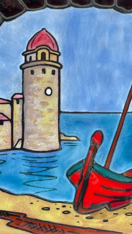 Image 1 of Decorazione murale in ceramica vintage