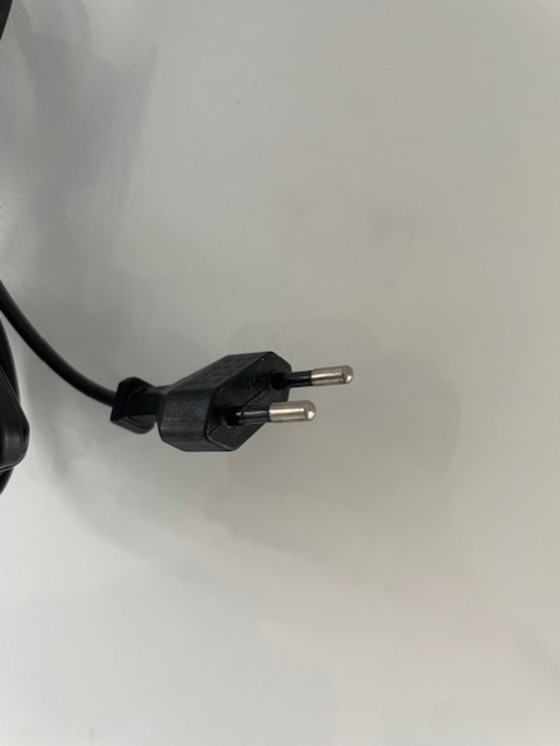 Image 1 of Vintage Zicoli design lamp sapphire blue glass stainless steel