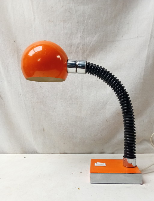 Lampada retrò arancione