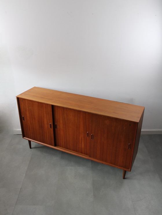 Image 1 of Vintage Danish Sideboard in Teak with 19 Drawers