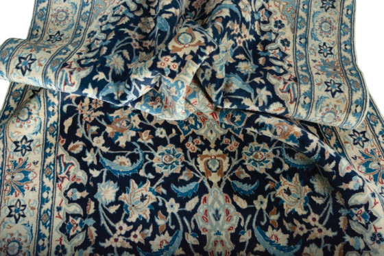 Image 1 of Hand-knotted Nain 9La oriental rug with silk content - 200 x 120 cm