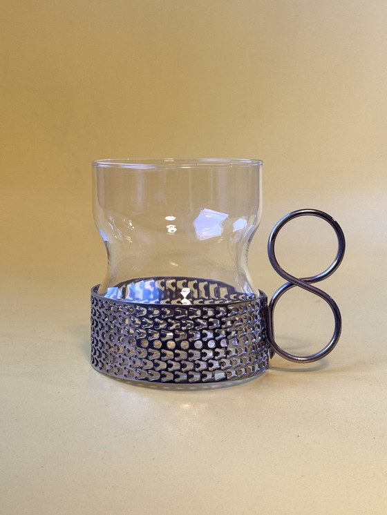 Image 1 of Bicchiere da tè Iittala Tsaikka design Timo Sarpaneva