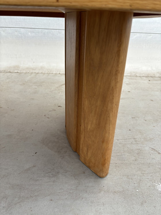 Image 1 of Midcentury Eiken Salon Tafel 