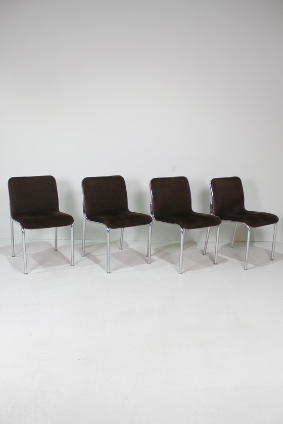 Image 1 of Vintage Design Eetkamerstoelen - TECTA Jaren '70