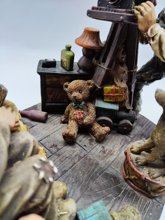 Image 1 of scène de studio photo vintage