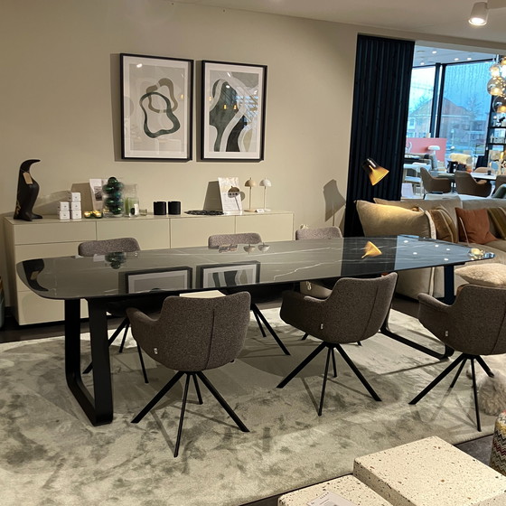 Image 1 of Joli Curve Faux Elyps eettafel - 300x110