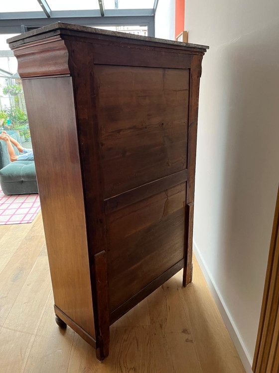 Secrétaire / Cabinet Allemand Antique 1800 – Bureaux, Wood (photo 5 of 8)
