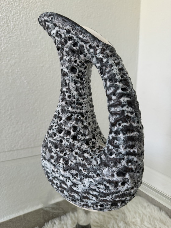 Image 1 of Pichet Céramique Lave Années 60