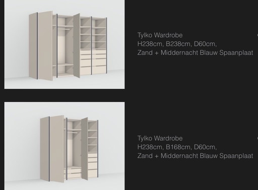 Tylko wardrobes (2x)