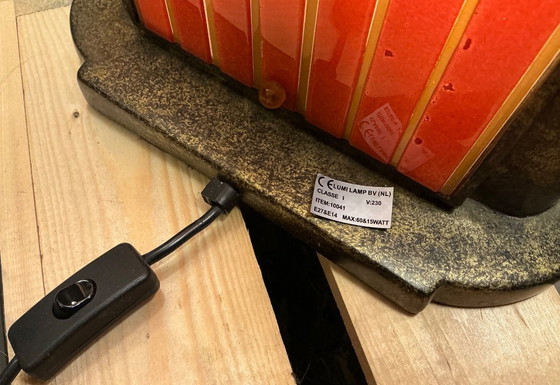 Image 1 of set = 2 x lampada da scrivania Art Déco - Mosaico