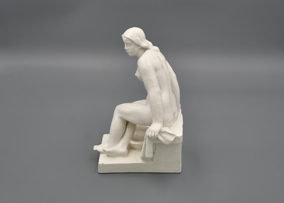 Image 1 of Ceramic Woman Sculpture by Břetislav Benda