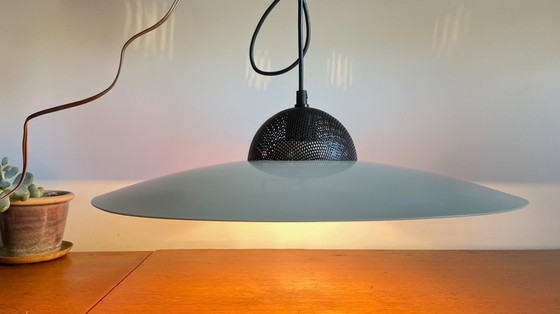 Image 1 of Aluminium hanglamp, Frankrijk, jaren 60/70