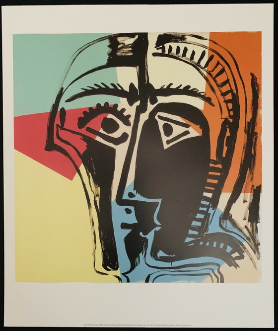 Image 1 of Andy Warhol, Gesigneerd Met Registratie In Impressum Copyright 'De Andy Warhol Foundation For The Visual Arts, Inc. Offsetlitho