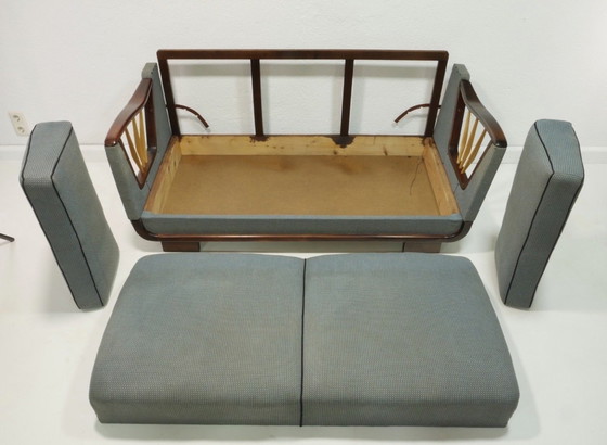 Image 1 of Vintage 1950s sofa with reclining function