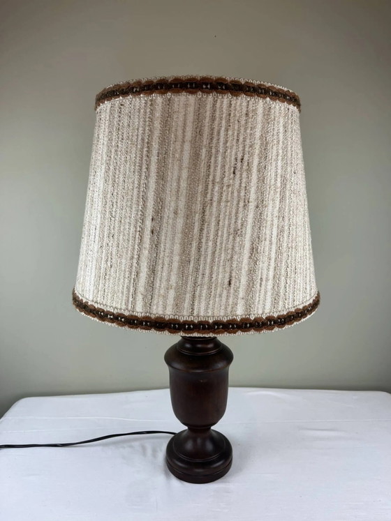 Grande lampada d'ambiente bohémien vintage – Lampade da tavolo, Wood (photo 4 of 12)