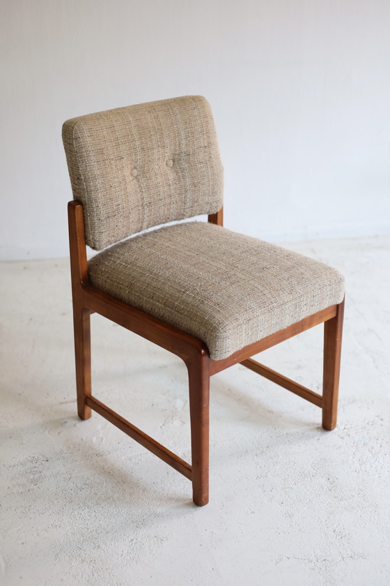 Image 1 of Set aus 8 Esszimmerstühlen, 1950er/60er Jahre