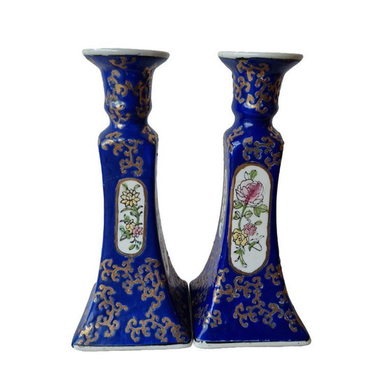 Image 1 of Candelieri cinesi d'epoca in porcellana