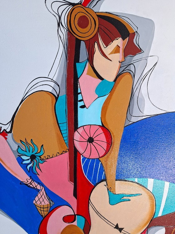 Image 1 of De vrouw/ cubisme/ Maia Siradze 