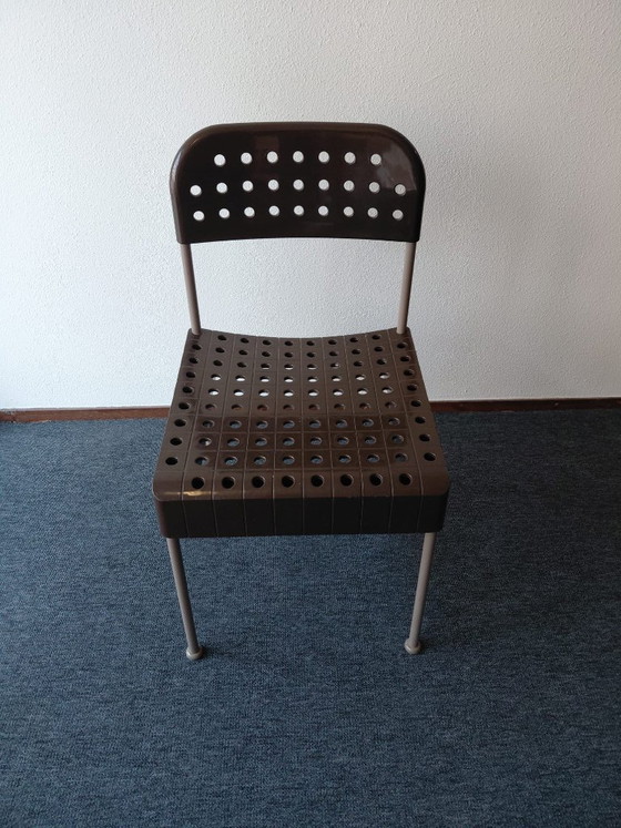 Set di 4 sedie Enzo Mari Box – Anonima Castelli, anni '70 – Sedie da pranzo, Plastica (photo 3 of 8)