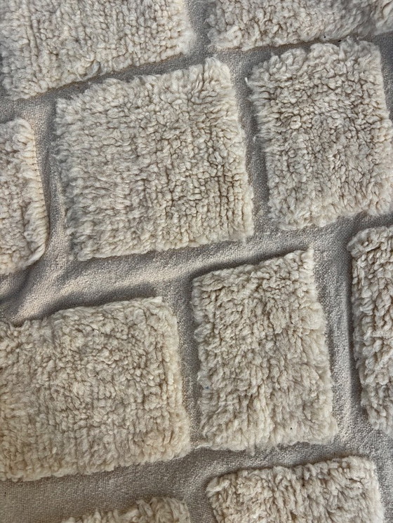 Image 1 of Handgeweven Marokkaans Mrirt-tapijt – Modern Marokkaans tapijt