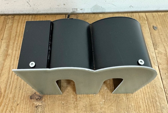 Image 1 of Vintage Grey Illuminated Letter M, 1970s