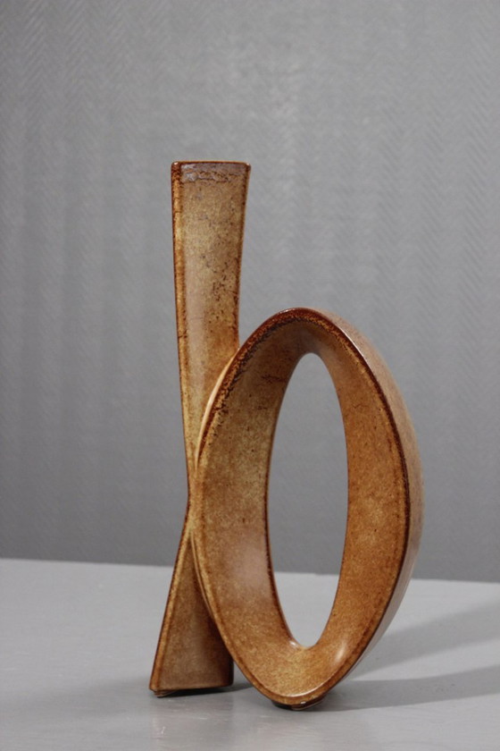 Image 1 of Roberto Rigon & Bertoncello Ceramiche d'Arte - Large design vase Italy 1970s