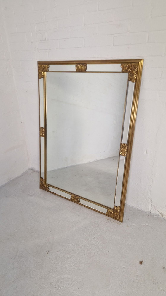 Specchio Deknudt Hollywood Regency, XX secolo – Vetro, Legno (photo 2 of 5)