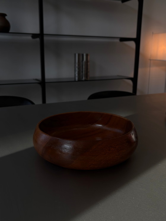 Ciotola in legno di teak – Ciotole, Vintage (photo 3 of 4)