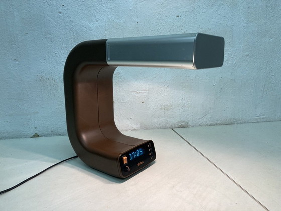 Image 1 of Tafellamp Met Klok Knox Design Voor Pfäffle 70s Design