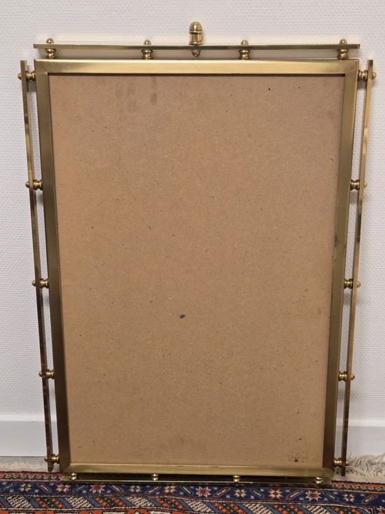 Image 1 of Cornice per specchio vintage in stile Hollywood Regency