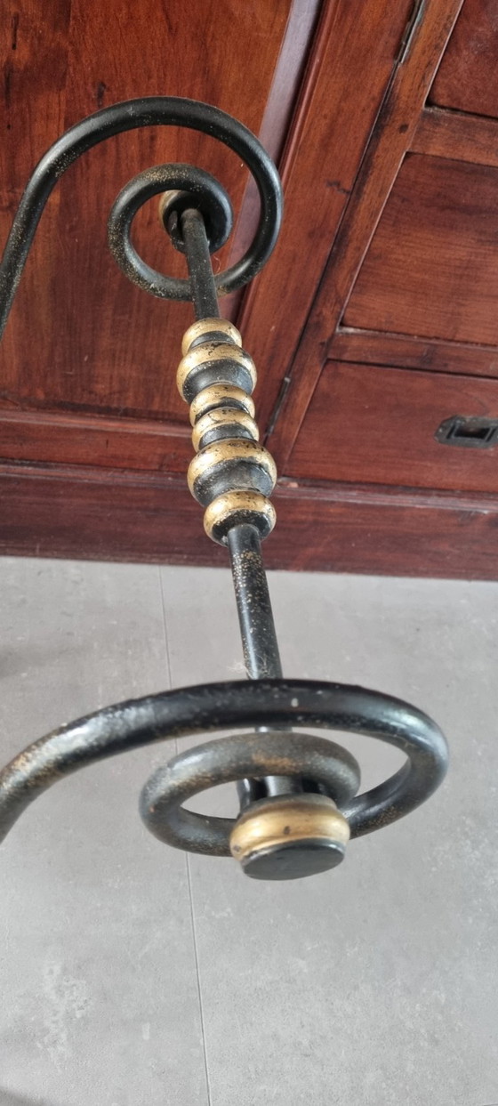 Image 1 of sgabello in ferro curule francese