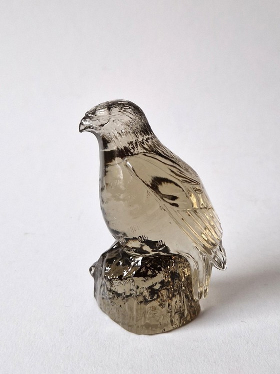 Image 1 of Kosta Boda - Oiseau de proie par Paul Hoff - Édition limitée