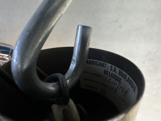 Image 1 of Lampadario vintage "esagonale" nero e oro - Boulanger