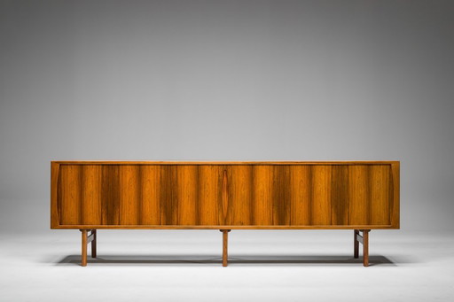 Großes Sideboard aus Palisanderholz von Henning Kjerulf für Bruno Hansen, 1950er Jahre