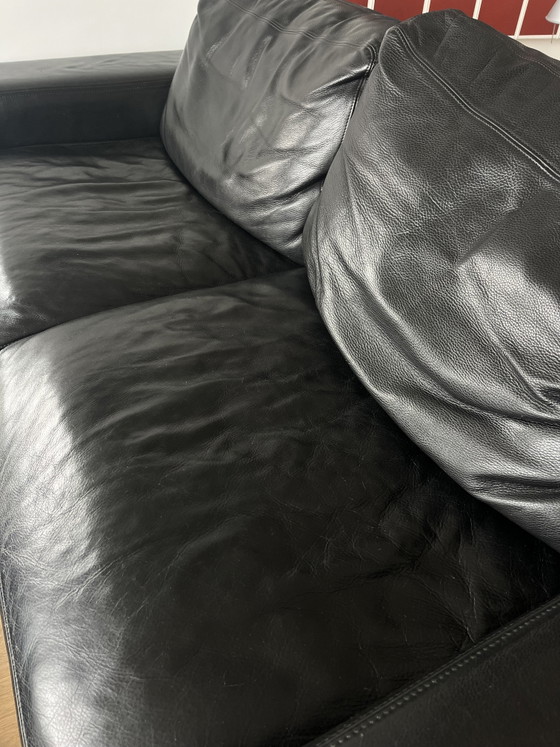 Image 1 of Molinari Leather Sofa 