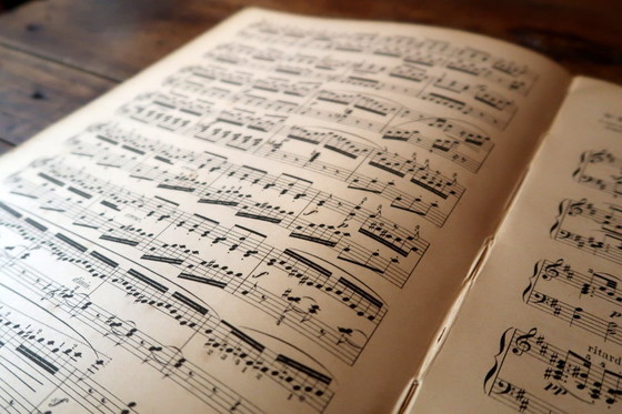 Image 1 of Melodische Eleganz: Antikes deutsches Notenbuch – Frühes 20. Jahrhundert, 2C06