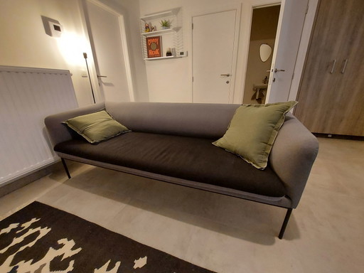 Ferm living Canapé Turn 3 places gris clair-gris foncé