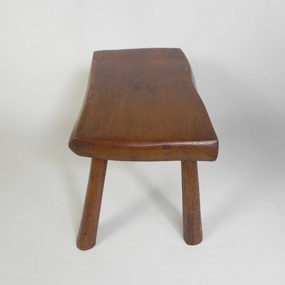 Tabouret vintage en tronc de chêne, années 1960 – Wood (photo 8 of 18)