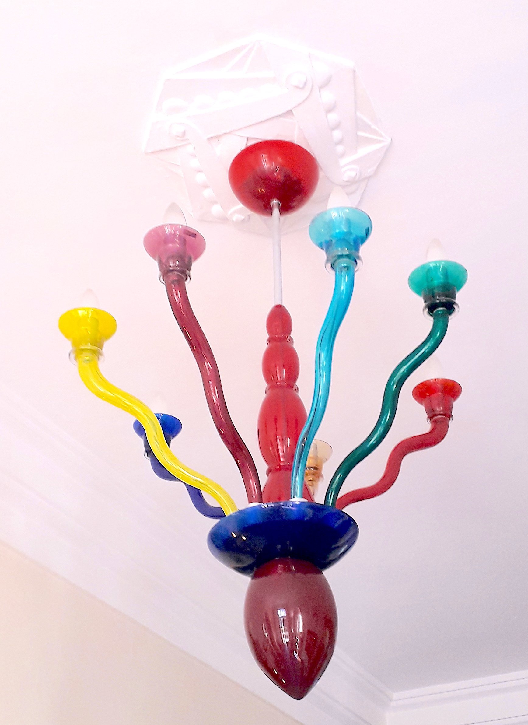 Veart-Artemide Murano Chandelier By Gismondi 