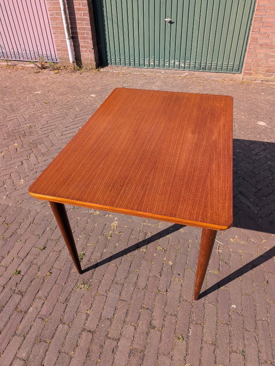 Image 1 of Vintage Danish Teak Dining Table – Extendable – 1960s Mid-Century