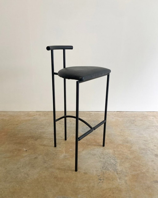 4x Bieffeplast Tokyo design bar stools by Rodney Kinsman Italy